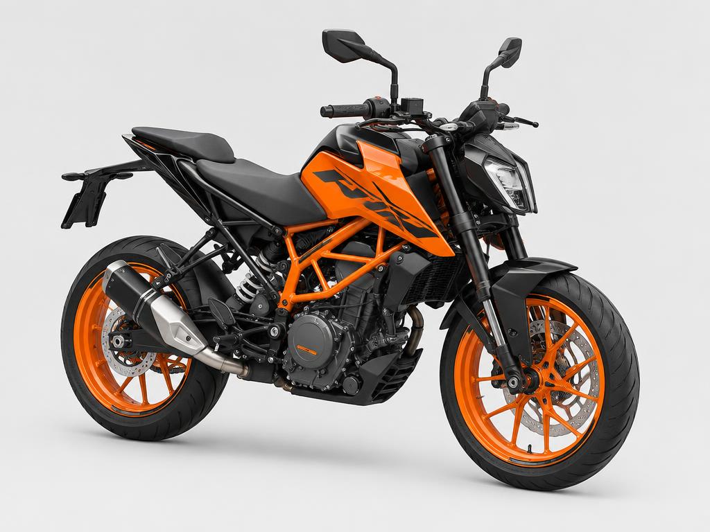KTM 390 Duke bike